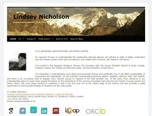 Tablet Screenshot of lindseynicholson.org